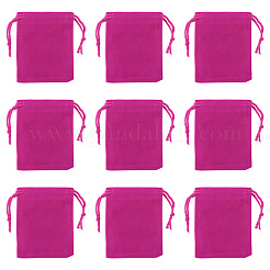 20Pcs Rectangle Velvet Drawstring Pouches&nbsp;TP-TA0001-04C