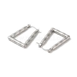 Non-Tarnish 304 Stainless Hoop Earrings for Women&nbsp;EJEW-Z026-35P