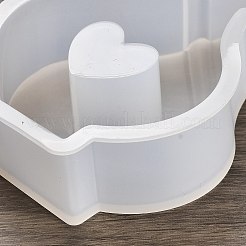 Diyのシリコーンキャンドル型  キャンドル作り用  12.2x6.7x2.6cm&nbsp;SIMO-H018-06A