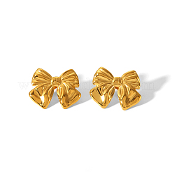 French Style 304 Stainless Steel Butterfly Stud Earrings&nbsp;CG5144