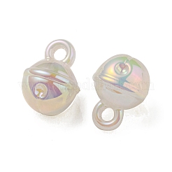 UV Plating Rainbow Iridescent Acrylic Pendants&nbsp;OACR-P010-19E