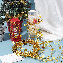 4Pcs PVC Sparkly Star Metallic Garland with Iron Wire&nbsp;DIY-SP0002-74B