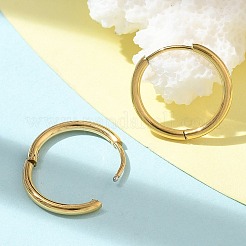 Ion Plating(IP) 304 Stainless Steel Hoop Earrings for Women&nbsp;EJEW-M089-02G