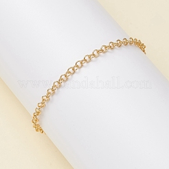 Soldered Brass Rolo Chain Bracelets&nbsp;BJEW-JB12723