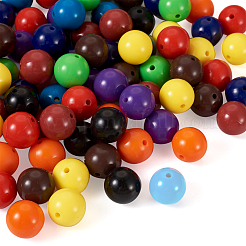 100Pcs 10 Colors Food Grade Eco-Friendly Silicone Focal Beads&nbsp;SIL-TA0001-27