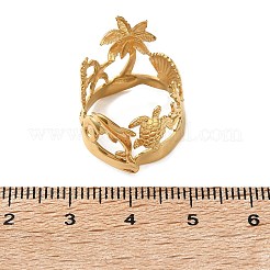 304 Stainless Steel Cuff Open Rings&nbsp;SA-CBA3A85-05G