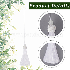 Polyester Tassel Pendants&nbsp;FIND-WH20031-12A