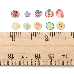 60G 10 Style Handmade Polymer Clay Nail Art Decoration&nbsp;CLAY-FS0001-31