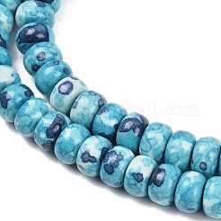 Dyed Synthetic Riverstone Beads Strands&nbsp;G-Z105-C01-01G