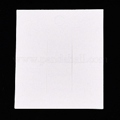 Gradient Color Rectangle Paper Hair Clip Display Cards with Hanging Hole&nbsp;CDIS-T004-19D