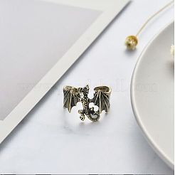 Luminaries Enamel Dragon Open Cuff Ring&nbsp;DRAG-PW0001-63AB-01