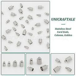 304 Stainless Steel Cord Ends&nbsp;STAS-UN0061-64P