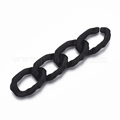 Spray Painted CCB Plastic Linking Rings&nbsp;CCB-R104-07-01