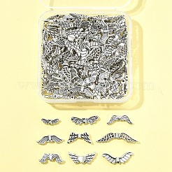 150Pcs 9 Styles Tibetan Style Alloy Beads&nbsp;FIND-FS0003-77