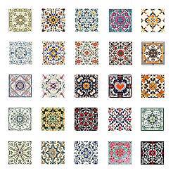 50Pcs Cartoon Tile Paper Sticker&nbsp;STIC-C012-07