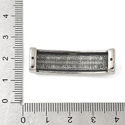 304 Stainless Steel Wing Skull Connector Charms&nbsp;STAS-Z147-11AS-02