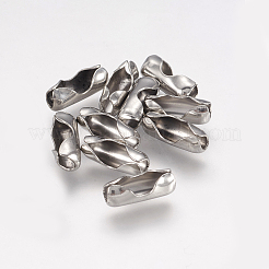 Non-Tarnish 304 Stainless Steel Ball Chain Connectors&nbsp;STAS-F242-04C-P