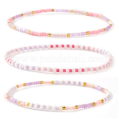 3Pcs Glass Seed Beads Stretch Bracelet Set for Women&nbsp;YT3282-2