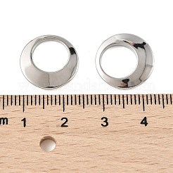SHEGRACE Brass Flat Round Charms&nbsp;XGR0119P-108P