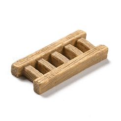 オペーク樹脂カボション  はしご  小麦  31.5x14.5x4.5mm&nbsp;RESI-K017-05