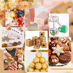 Square Hollow Out Heart Kraft Paper Storage Gift Boxes&nbsp;CON-WH0095-66A
