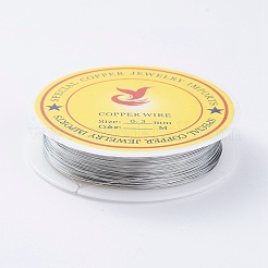 Round Copper Jewelry Wire&nbsp;CWIR-S002-0.3mm-01