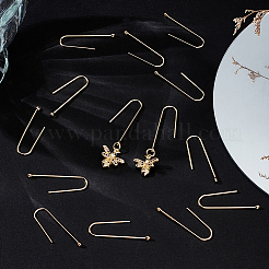 16Pcs Brass Hooks&nbsp;KK-BBC0008-10