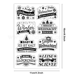 Custom Summer Theme PVC Plastic Clear Stamps&nbsp;DIY-WH0631-0445