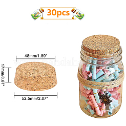 30Pcs Cork Bottle Stoppers&nbsp;AJEW-BC0009-91B