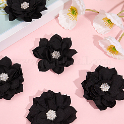 Polyester & Rhinestones Ornament Accessories&nbsp;DIY-WH20063-015A