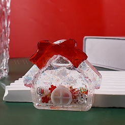 Christmas Theme Snowman/Gingerbread Man/House DIY Silicone Quicksand Molds&nbsp;SIMO-PW0017-12C