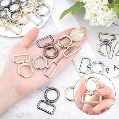Zinc Alloy Swivel Clasps&nbsp;PALLOY-PH0013-84-RS