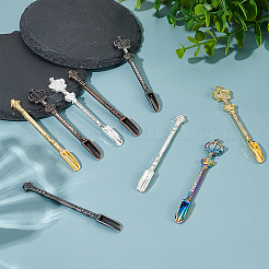 9Pcs 9 Styles Alloy Micro Medicine Spoon&nbsp;TOOL-WR0001-08