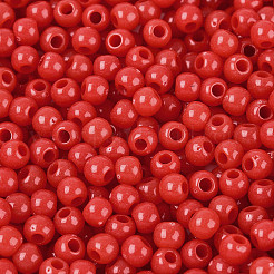 Opaque Acrylic Beads&nbsp;SACR-A007-01A-15