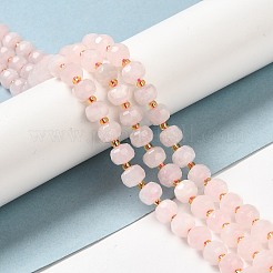 Natural Rose Quartz Beads Strands&nbsp;G-P508-A18-01
