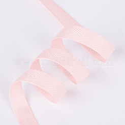 ポリエステルリボン  ヘリンボーンリボン  ライトサーモン  1/4インチ（6mm）  約50ヤード/ロール（45.72メートル/ロール）&nbsp;OCOR-Q044-6mm-07