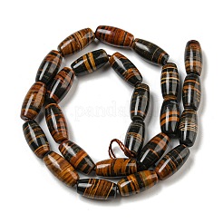 天然土壌オパールビーズ連売り  ライス  16x8mm  穴：1mm  約24個/連  15.39''（39.1センチメートル）&nbsp;G-G136-B01-01