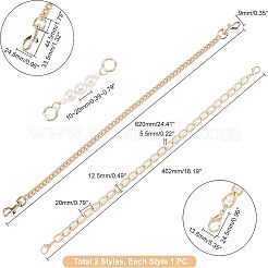 Zinc Alloy Bag Straps&nbsp;FIND-FH0003-58