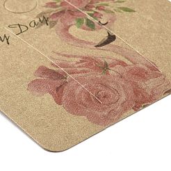 Square Paper Hair Clip Display Cards&nbsp;DIY-B061-01A-04