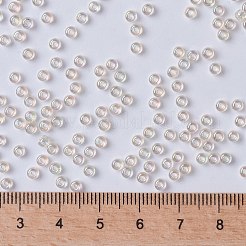MIYUKIラウンドロカイユビーズ  日本製シードビーズ  8/0  （rr4530)  3mm  穴：1mm  約422~455個/10g&nbsp;X-SEED-G008-RR4530