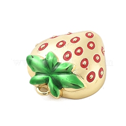 Brass Enamel Pendants&nbsp;KK-L228-36A-G