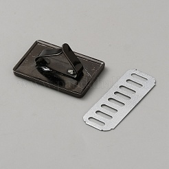 Alloy Blank Rectangle Label Tags&nbsp;FIND-WH0173-409A-B