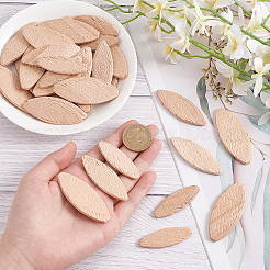 300Pcs 3 Style Beechwood Joiner Biscuits&nbsp;WOOD-OC0002-80