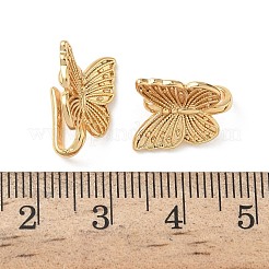 Brass Hoop Clasps&nbsp;KK-Z136-57C-G