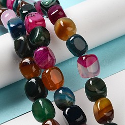 Natural Agate Beads Strands&nbsp;G-H295-A01-02