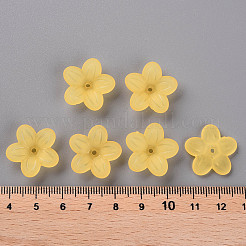 Frosted Acrylic Bead Caps&nbsp;LS-MACR-S371-08A-719
