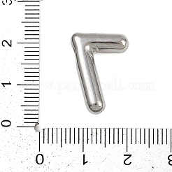 304ステンレスペンダント  フィギュアチャーム  ステンレス鋼色  数7  19x13x5.5mm  穴：2mm&nbsp;LS-STAS-P402-01P-07