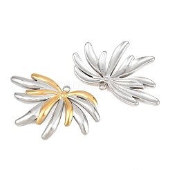 304ステンレスペンダント  花火のお守り  ゴールデン·ステンレス鋼色  23.5x38x3mm  穴：1.8mm&nbsp;STAS-D265-04GP