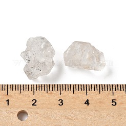 天然ハーキマーダイヤモンドビーズ  ナゲット  原石  8.5~15x15~17x7.5~13mm  穴：1.2mm&nbsp;G-D307-A03