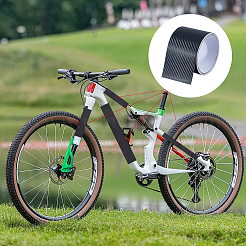 4ロール、4種類のスタイル、5mのPVCマスキングテープ  車の敷居ストリップ  ブラック  30~100mm  5 m /ロール  1ロール/スタイル&nbsp;AJEW-FH0009-27B